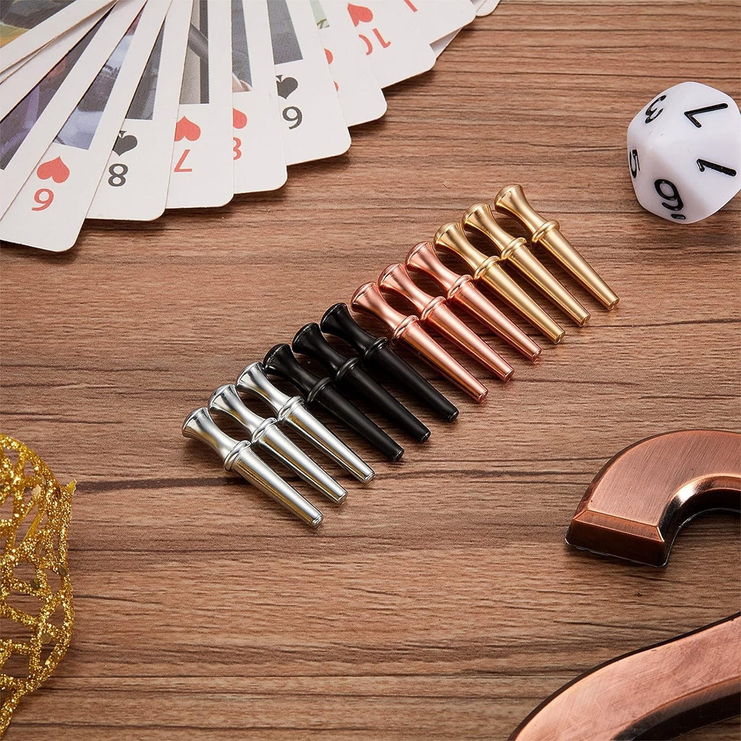 Metal Cribbage Pegs