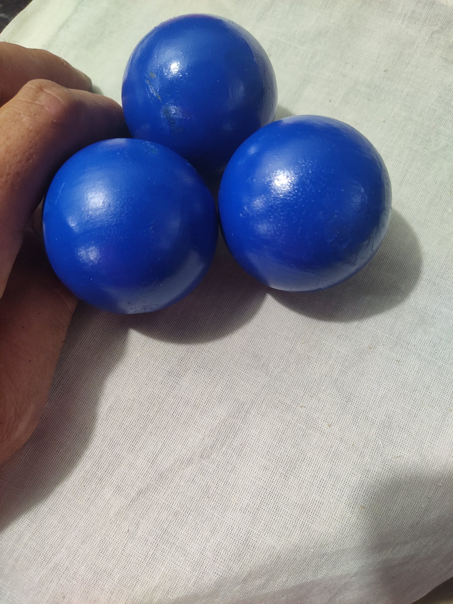 Wooden Juggling Balls 2"